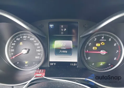 2018 Mercedes-Benz Glc 300 from USA, damaged, VIN WDC0G4JB2JV033003